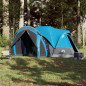 Tente familiale tipi 8 personnes bleu imperméable