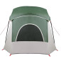 Tente de camping de cabine 5 personnes vert imperméable