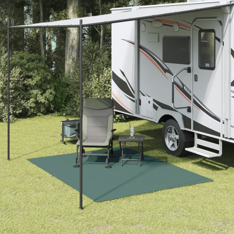 Tapis de sol de camping vert 2,5x2 m