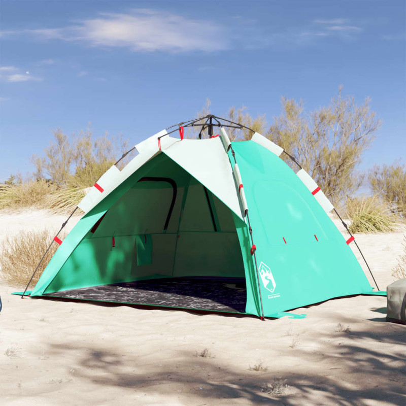 Tente de plage 3 personnes libération rapide imperméable