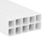 Goulotte de câble 100x40 mm 10 m PVC