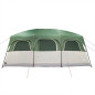 Tente de cabine familiale 9 personnes vert imperméable