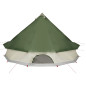 Tente familiale tipi 12 personnes vert imperméable