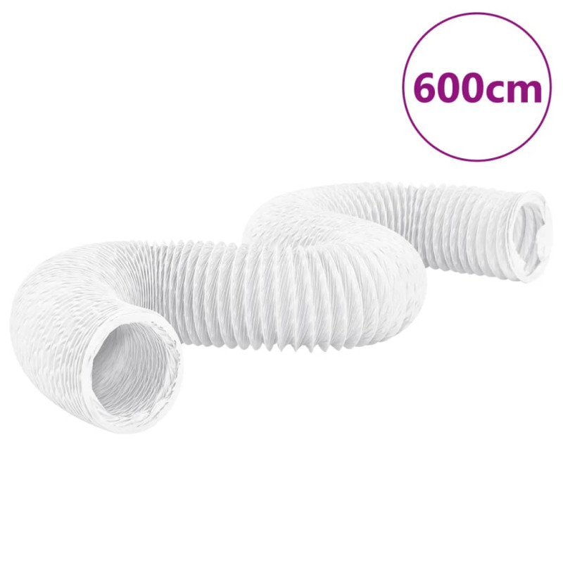 Conduit d échappement PVC 6 m Ø20 cm