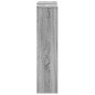 Cache radiateur sonoma gris 205x21,5x83,5 cm bois d ingénierie