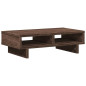 Support de moniteur chêne marron 50x27x15 cm bois d ingénierie