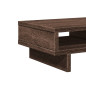 Support de moniteur chêne marron 50x27x15 cm bois d ingénierie