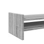 Support de moniteur sonoma gris 50x27x20 cm bois d ingénierie