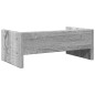 Support de moniteur sonoma gris 42x24x16 cm bois d ingénierie