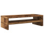 Support de moniteur vieux bois 54x22x15 cm bois d ingénierie