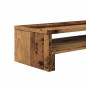 Support de moniteur vieux bois 54x22x15 cm bois d ingénierie