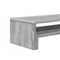 Support de moniteur sonoma gris 54x22x15 cm bois d ingénierie