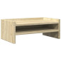 Support de moniteur chêne sonoma 42x24x16 cm bois d ingénierie