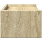 Support de moniteur chêne sonoma 42x24x16 cm bois d ingénierie