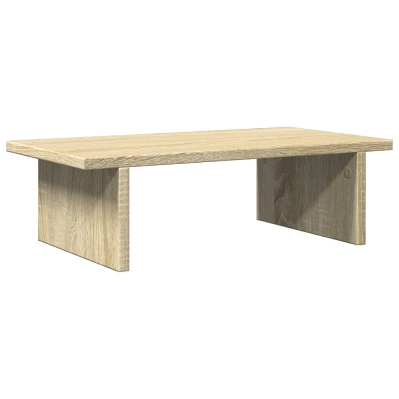 Support de moniteur chêne sonoma 50x27x15 cm bois d ingénierie