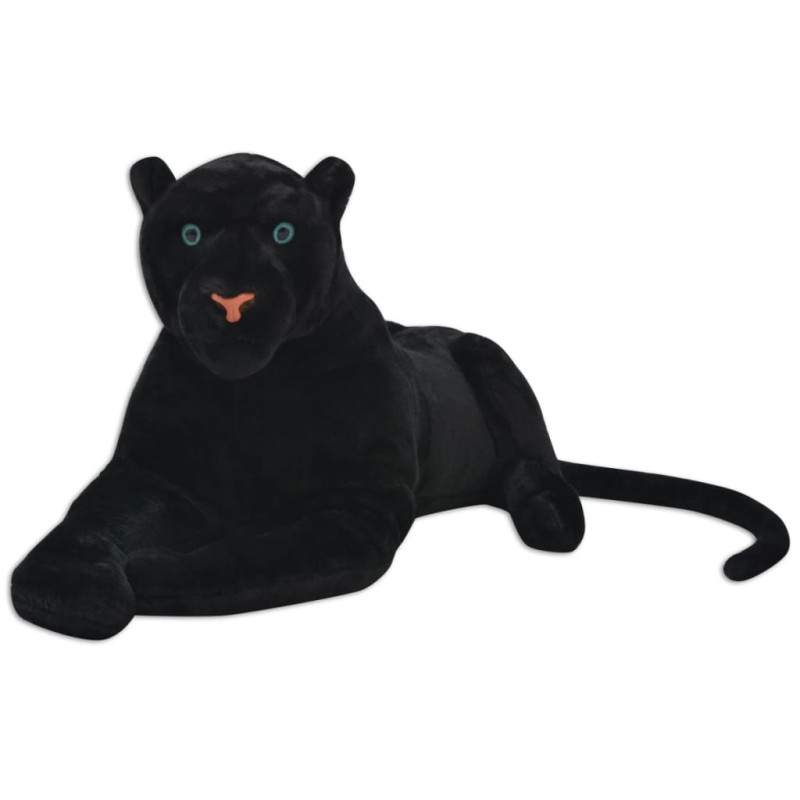 Panthère en peluche Noir XXL