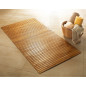 Kleine Wolke Tapis de bain Bambus 50x80 cm Marron