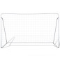 Cage de but de football 240x90x150 cm acier haute qualité