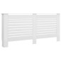 Cache radiateur Blanc 172x19x81,5 cm MDF