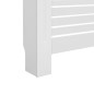 Cache radiateur Blanc 172x19x81,5 cm MDF