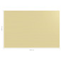 Tapis de tente 400x600 cm Beige