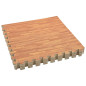 Tapis de sol 6 pcs Grain de bois 2,16㎡ Mousse EVA