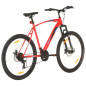 Vélo de montagne 21 vitesses Roues 29 pouces Cadre 53 cm Rouge