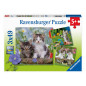 Ravensburger - Jigsaw puzzle Young Kittens, 3x49pcs. 080465