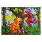 Ravensburger - Jigsaw puzzle Playing Dinos, 2x24 pcs. 050307