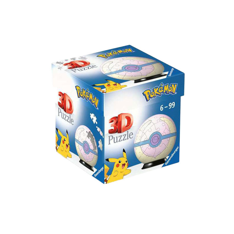 Ravensburger - 3D Puzzle Pokémon Heat Ball, 54 pcs. 115822