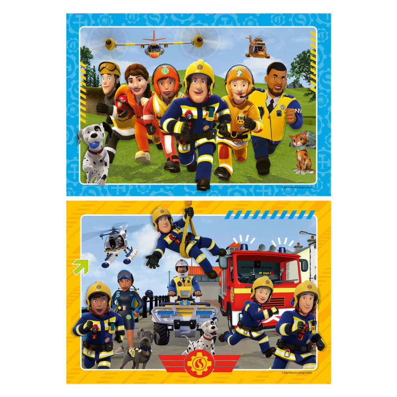 Ravensburger - Jigsaw puzzle Fireman Sam, 2x12pcs. 120010319