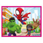 Clementoni Block Puzzle Spidey and His Amazing Friends, 12pcs. 41198