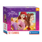 Clementoni Block Puzzle Disney Princess, 12pcs. 41197