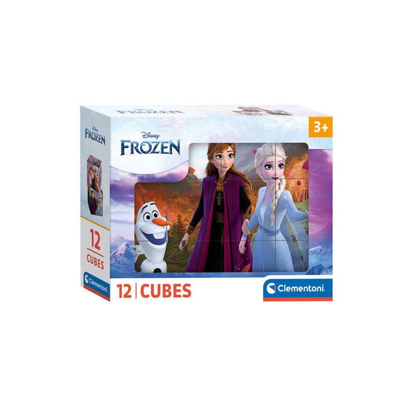 Clementoni Block Puzzle Frozen, 12pcs. 41192