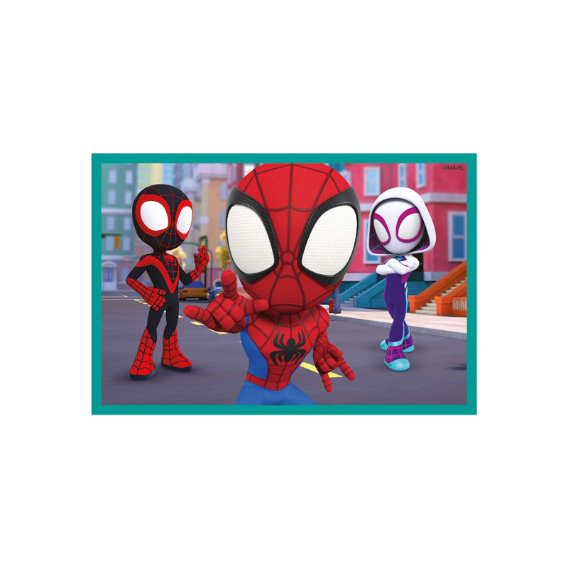 Clementoni Block Puzzle Spidey and His Amazing Friends, 6pcs. 40661