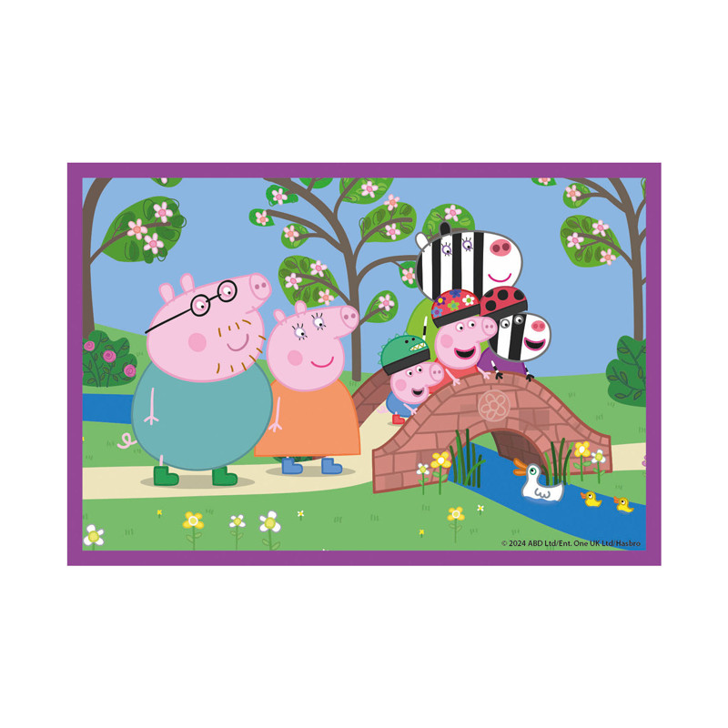 Clementoni Block Puzzle Peppa Pig, 6 pcs. 40659