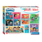 Clementoni Jigsaw Puzzle Super Color 10in1 DC Comics 20272