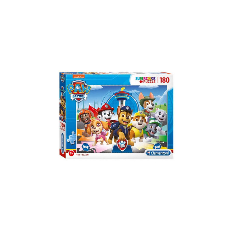 Clementoni Jigsaw Puzzle Super Color PAW Patrol, 180pcs. 29105