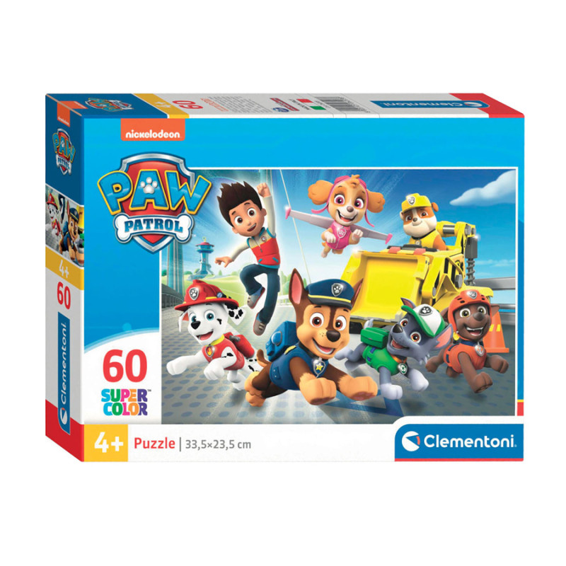 Clementoni Jigsaw Puzzle Super Color PAW Patrol, 60 pcs. 26203