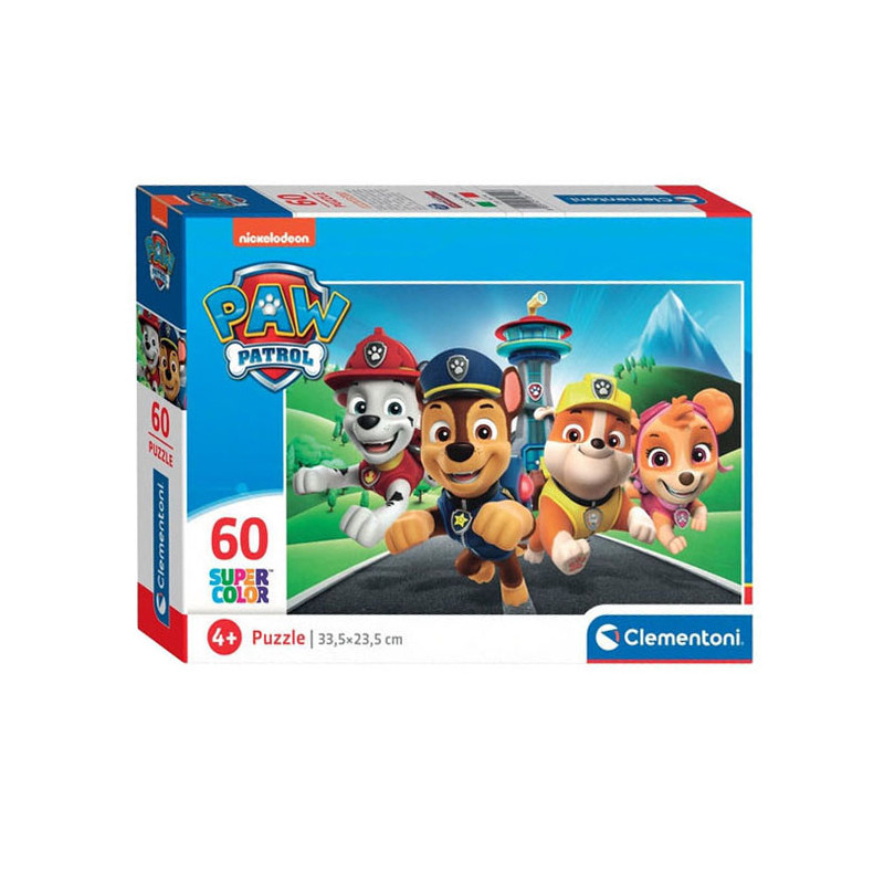 Clementoni Jigsaw Puzzle Super Color PAW Patrol, 60 pcs. 26114