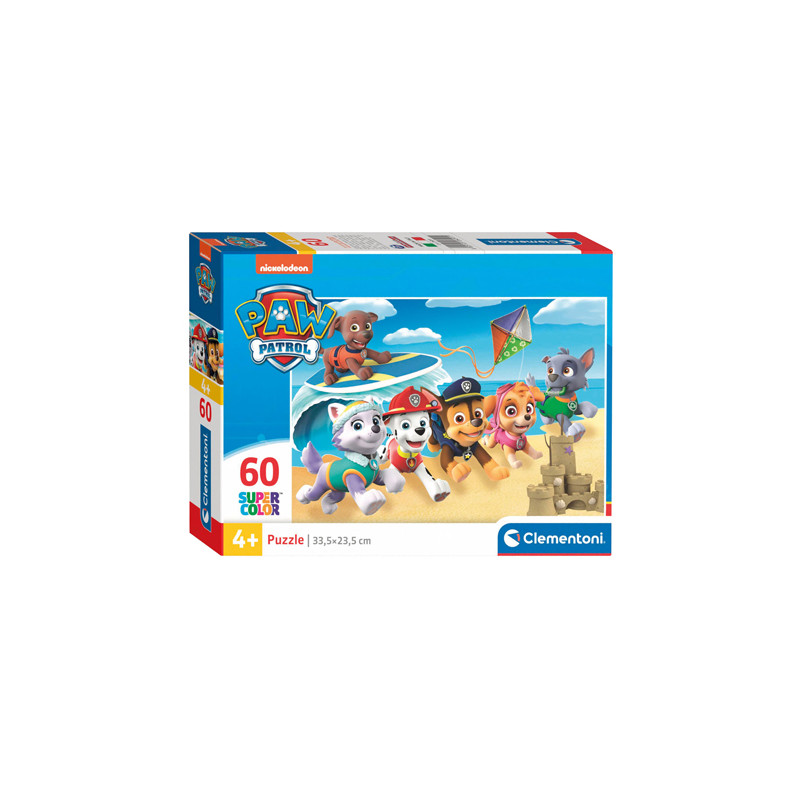 Clementoni Jigsaw Puzzle Super Color PAW Patrol, 60 pcs. 26091