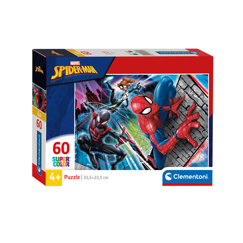 Clementoni Jigsaw Puzzle Super Color Spiderman, 60 pcs. 26048