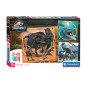 Clementoni Jigsaw Puzzle Super Color Square Jurassic World, 3x 25314