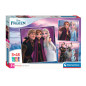 Clementoni Jigsaw Puzzle Super Color Square Disney Frozen, 3x4 25306