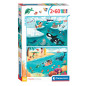 Clementoni Jigsaw Puzzle Super Color Life at Sea, 2x60pcs. 24817