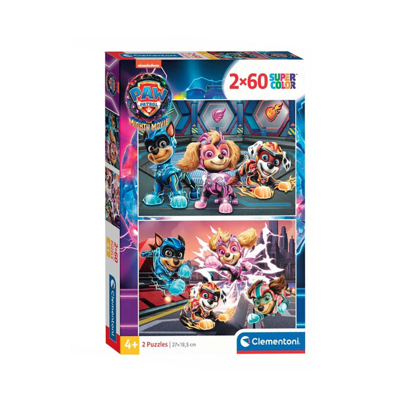 Clementoni Jigsaw Puzzle Super Color PAW Patrol The Mighty Movie 21626