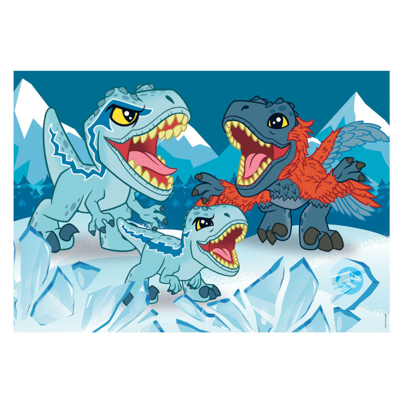 Clementoni Jigsaw Puzzle Super Color Jurassic World, 2x20pcs. 24810