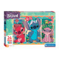 Clementoni Jigsaw Puzzle Super Color Maxi Disney Stitch, 24 pcs. 24029