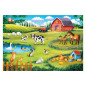 Clementoni Jigsaw Puzzle Super Color The Animal Farm, 30 pcs. 20286