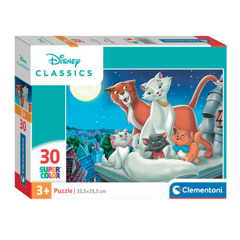 Clementoni Jigsaw Puzzle Super Color Disney Animals, 30 pcs. 20278